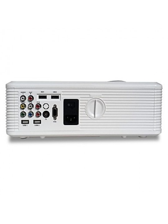 CL720 HD LCD Projector Led Lighting with 2HDMI 2USB Speakers  