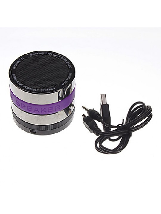 Camera Lens Type Super Bass Portable Bluetooth Speaker with TF Card Port  