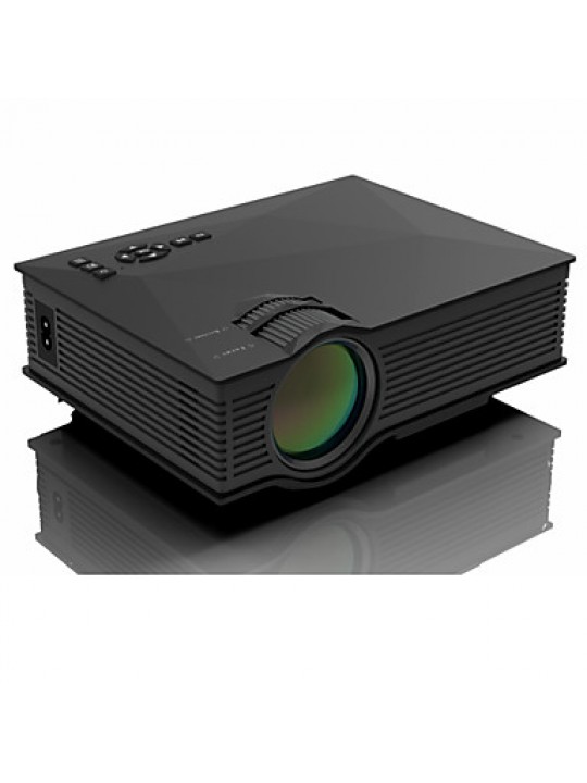  Newest Mini Led Projector Home Theater Portable Lcd Projector HD 1080p with Wifi 2.4G Wireless Screen Push UC46  