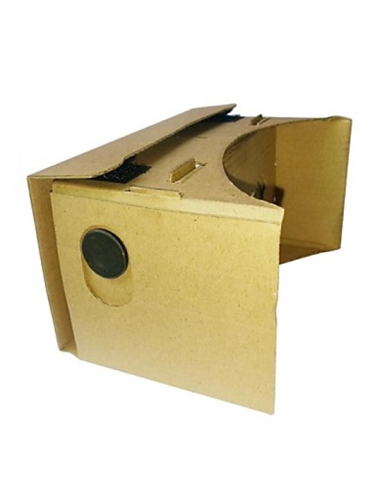 DIY Cardboard Virtual Reality 3D Glasses for iPhone 6 / Samsung Galaxy S5/S4/LG G3/G2/ Google Nexus 5 / Nexus 4  